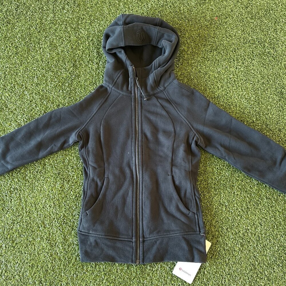 Scuba Full-Zip Hoodie - Black